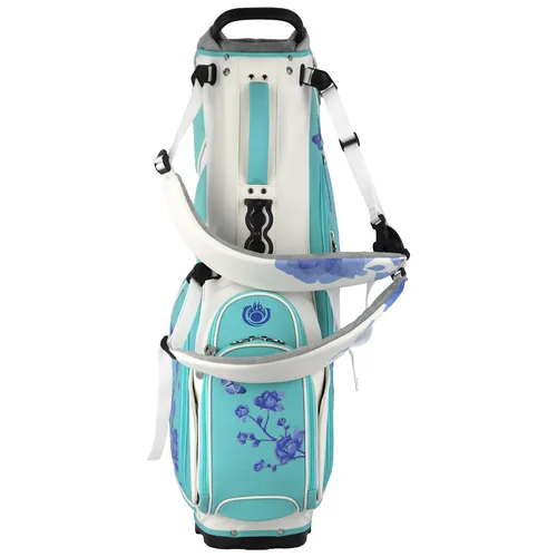 Stand bags White & Light Blue